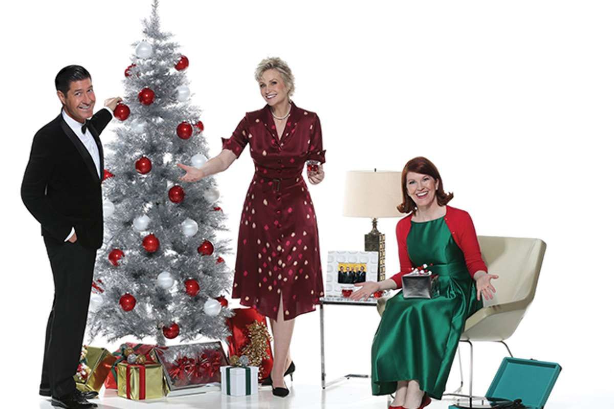 Parking Jane Lynch's A Swingin' Little Christmas  featuring Kate Flannery & Tim Davis with The Tony Guerrero Quintet