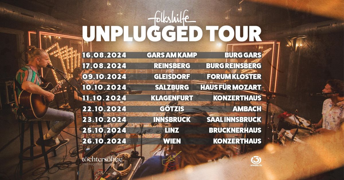 folkshilfe | Unplugged Tour | Forum Kloster | Sold Out!