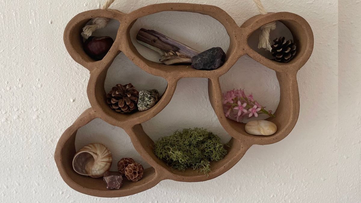 Clay Curio Shelf Workshop