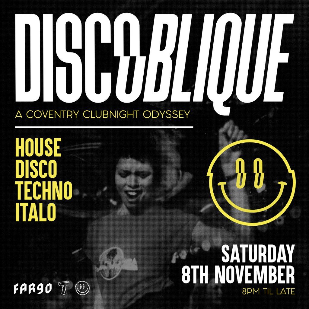 Discoblique | A Coventry Clubnight Odyssey