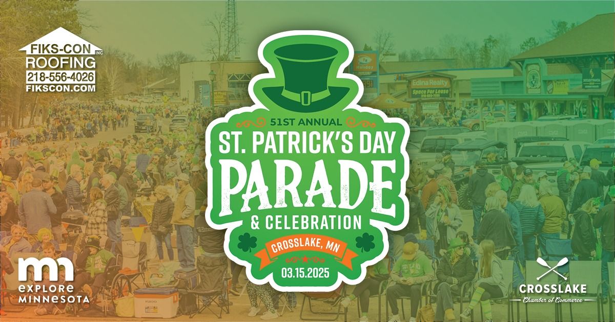 51st Annual St. Patrick's Day Parade & Celebration in Crosslake