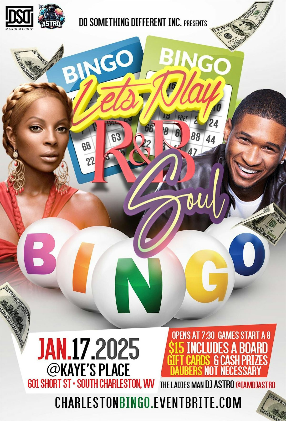 R&B Soul Bingo Charleston 