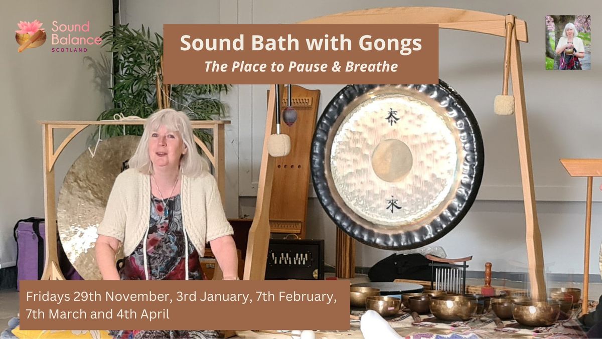 Sound Bath with Gongs