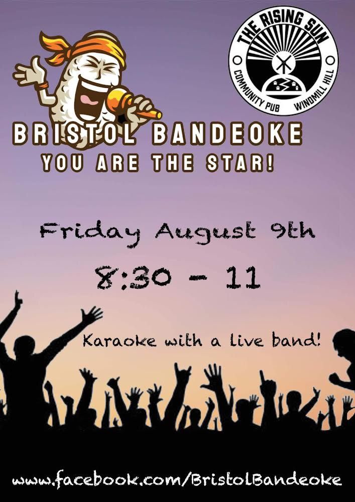 BANDEOKE - Karaoke with a live band @ The Rising Sun Windmill Hill 