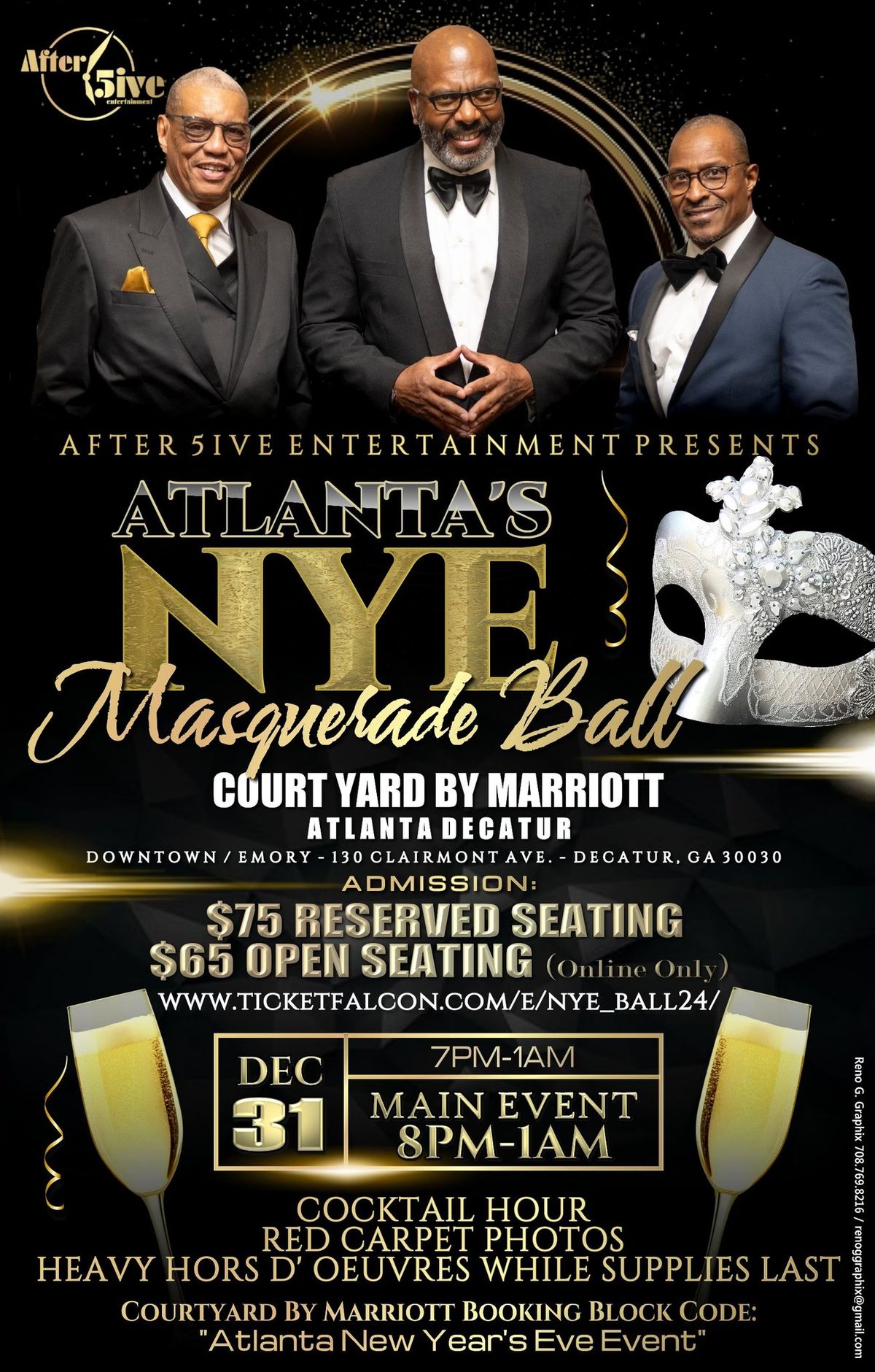 Atlanta's New Year's Eve Masquerade Ball