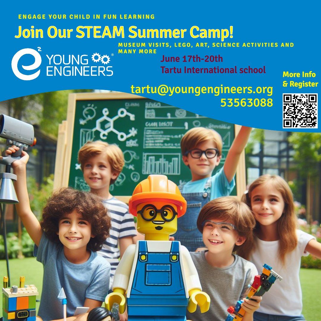 Young Engineers STEAM summer camp Tartu