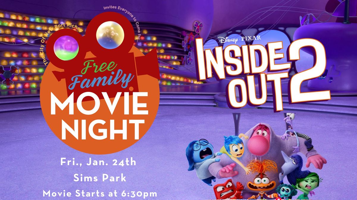 Free Family Movie Night: Inside Out 2