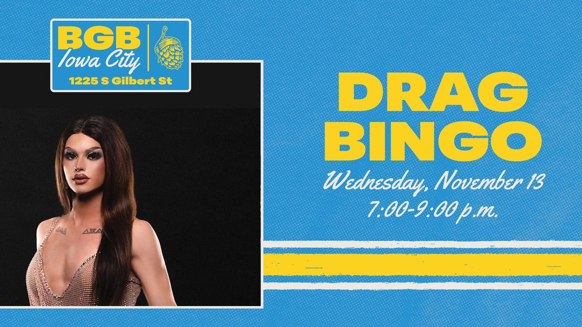 Drag Bingo | Iowa City 