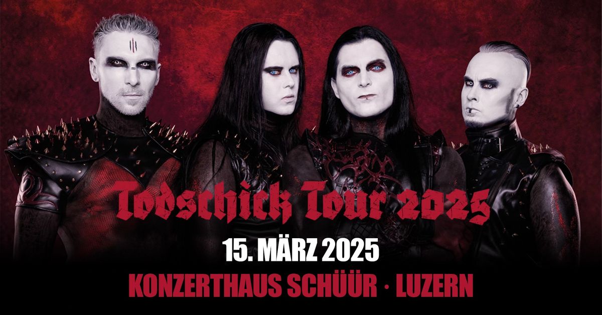 NACHTBLUT \u00b7 TODSCHICK TOUR 2025 \u00b7 LUZERN \u00b7 KONZERTHAUS SCH\u00dc\u00dcR