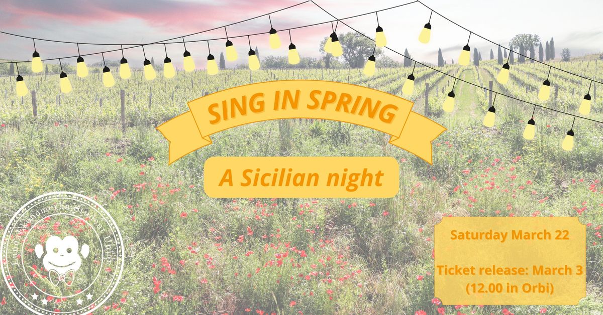 SING IN SPRING - A Sicilian Night