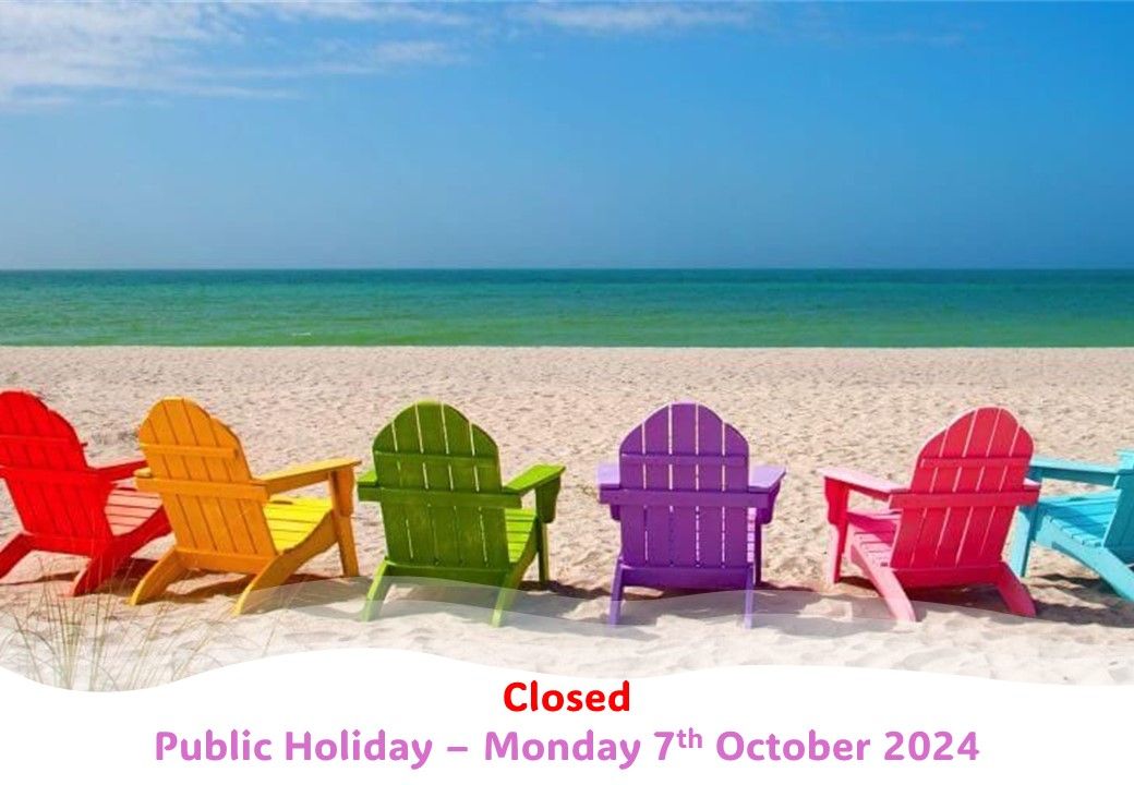 Closed for the Public Holiday