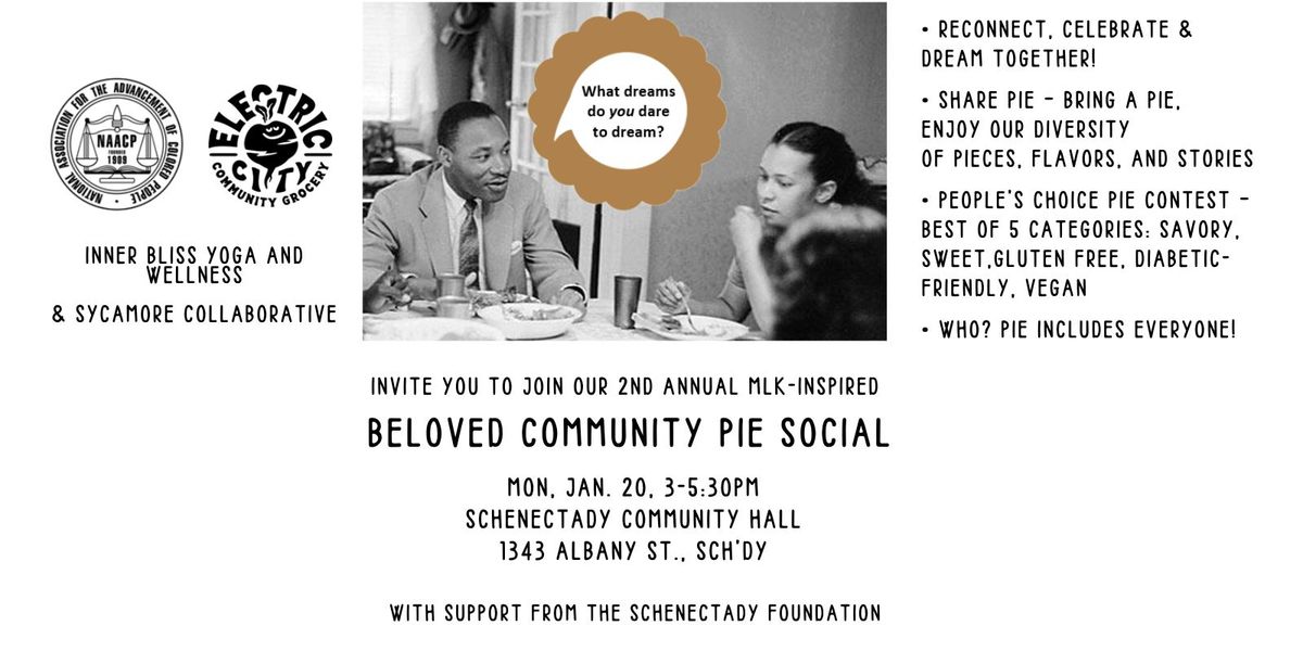 2nd Annual MLK-Inspired Beloved Community Pie Social