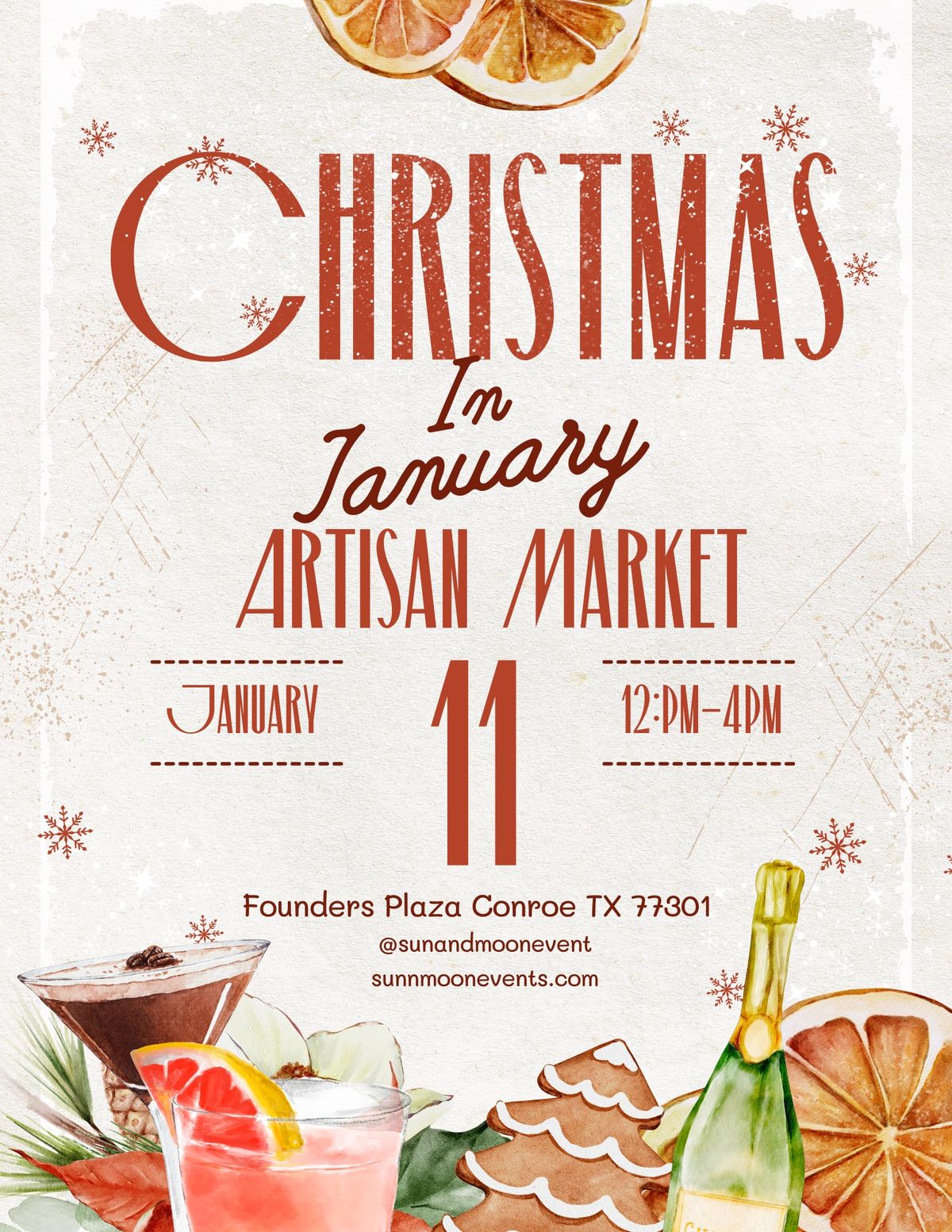 Christmas in January Artisan Market