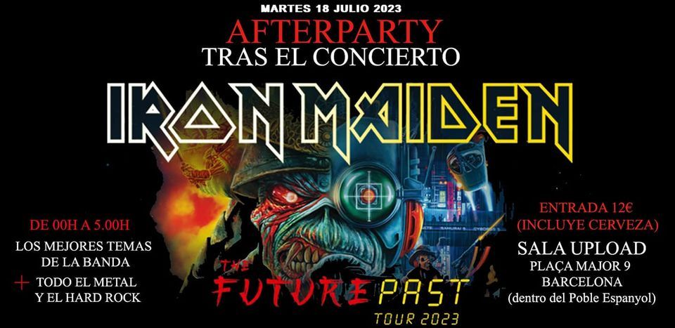 Afterparty Iron Maiden Barcelona 2023