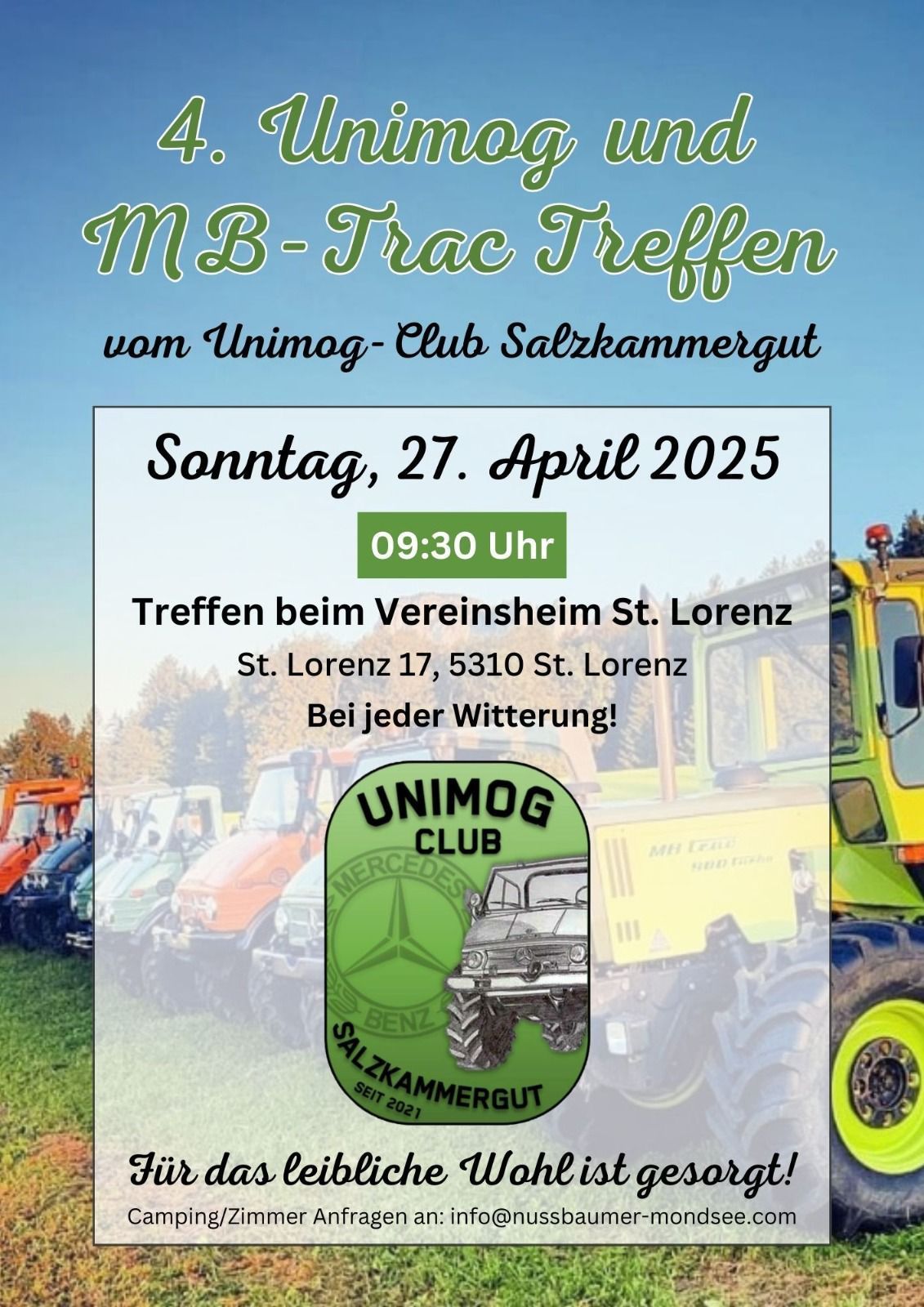 4. UNIMOG und MB Trac Treffen 