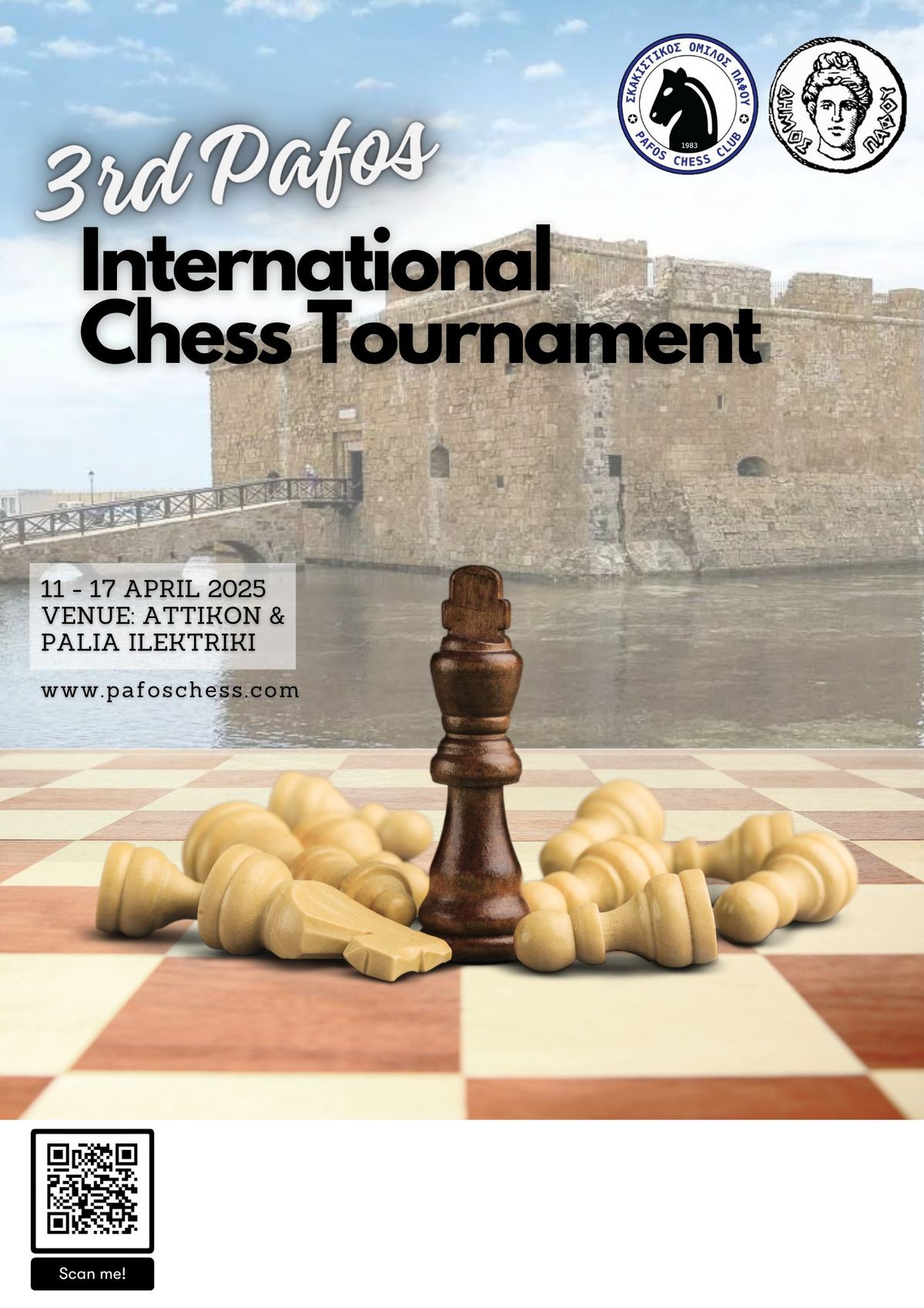 3rd Pafos International Chess Tournament 2025