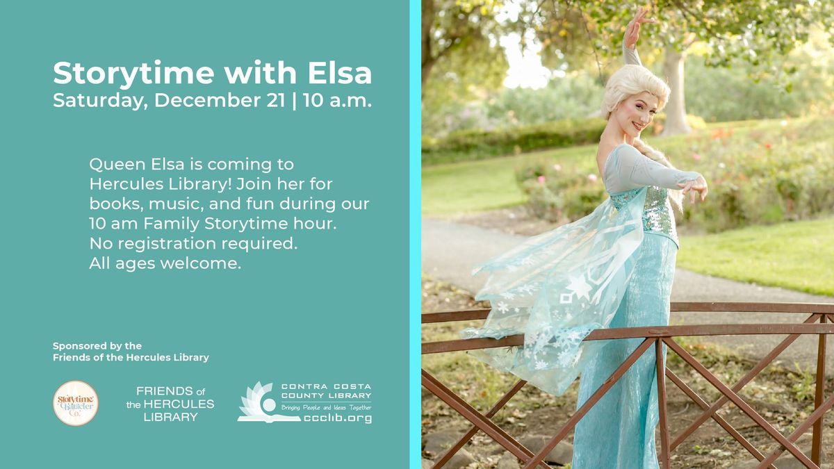 Storytime with Elsa!