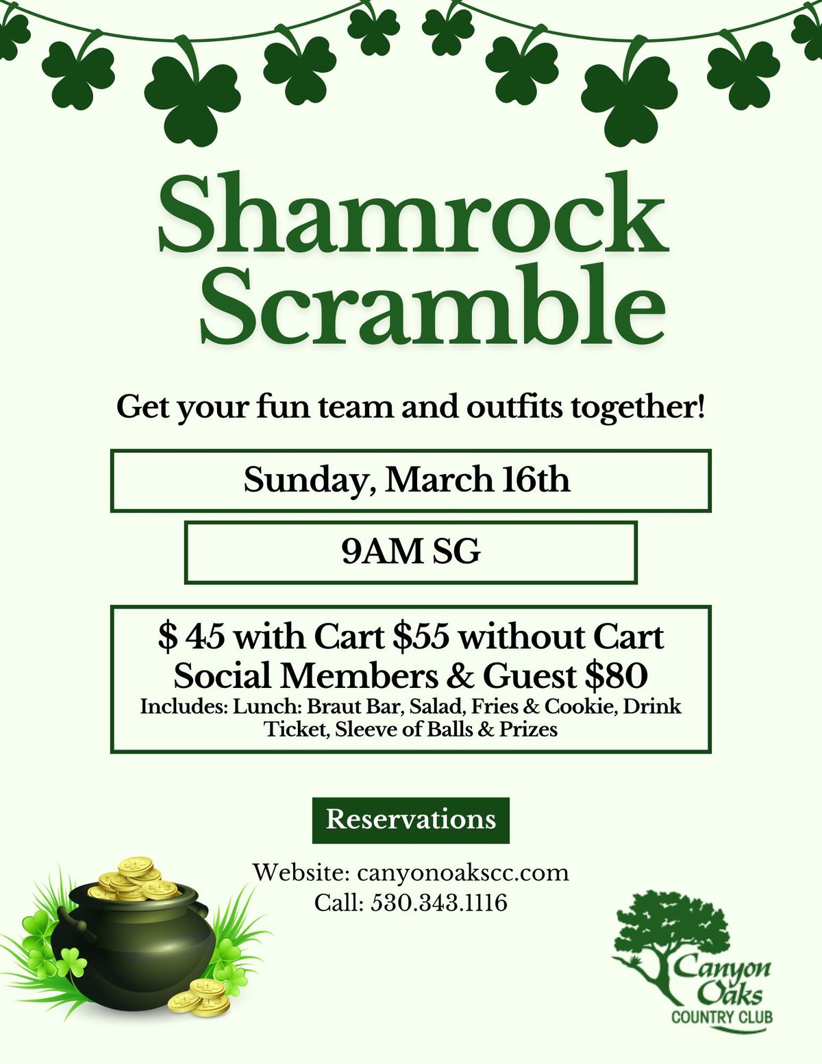 Shamrock Scramble 