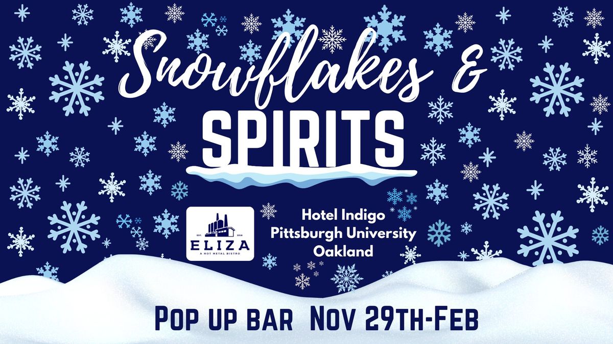 Pop up Bar: Snowflakes & Spirits