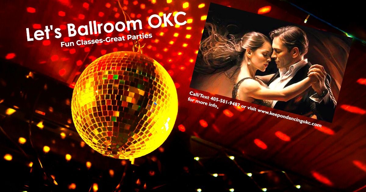   Saturday Ballroom Class and Dance 6pm to 8:15pm 1st thru 4th Saturdays of the month