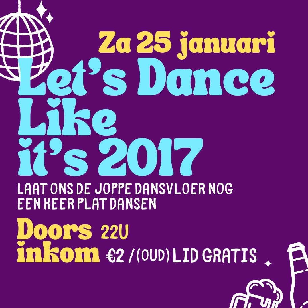 Let\u2019s Dance Like It\u2019s 2017 - JH JOPPE