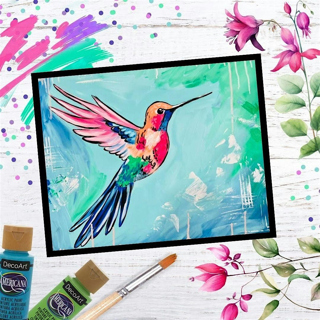 Hummingbird Paint Party