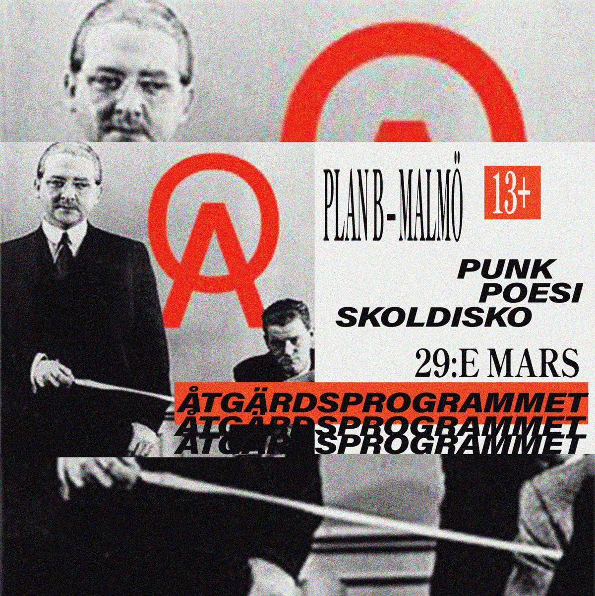 Klassfest med \u00c5tg\u00e4rdsprogrammet [Punk, Poesi & Skoldisco] \/\/ Live at Plan B \u2013 Malm\u00f6