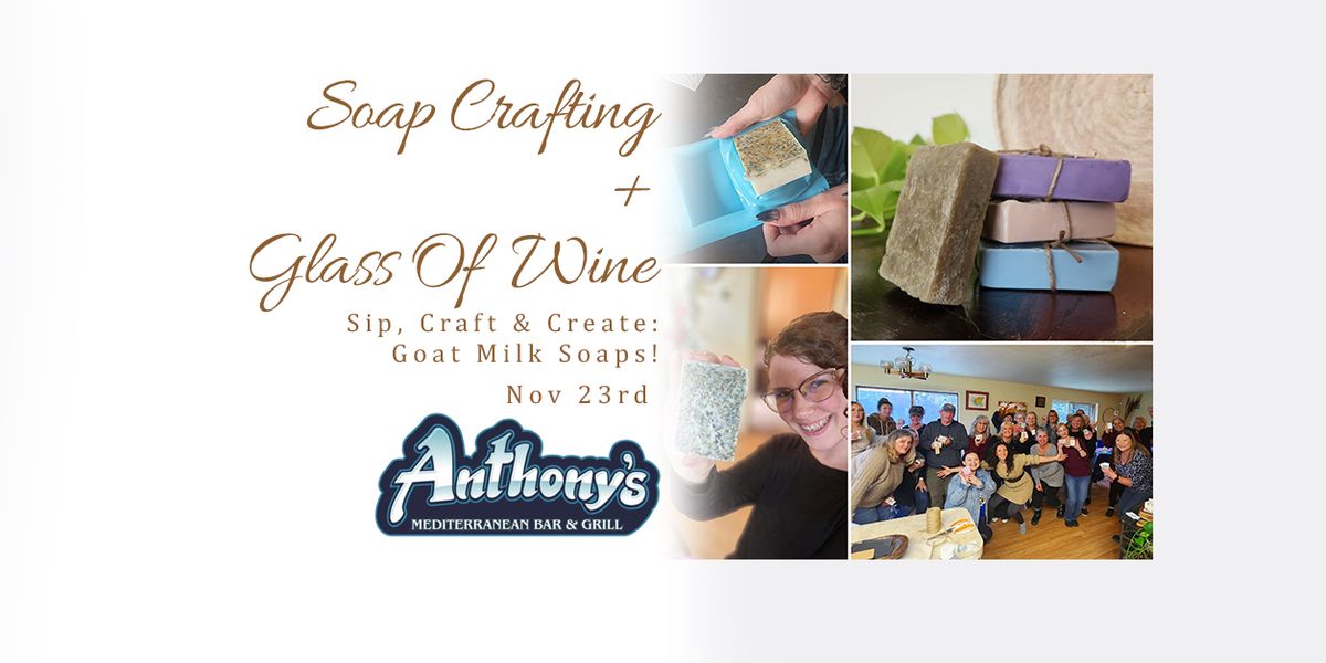 Sip, Craft & Create: Design Your Own Goat Milk Soaps! \ud83c\udf77\ud83e\uddfc