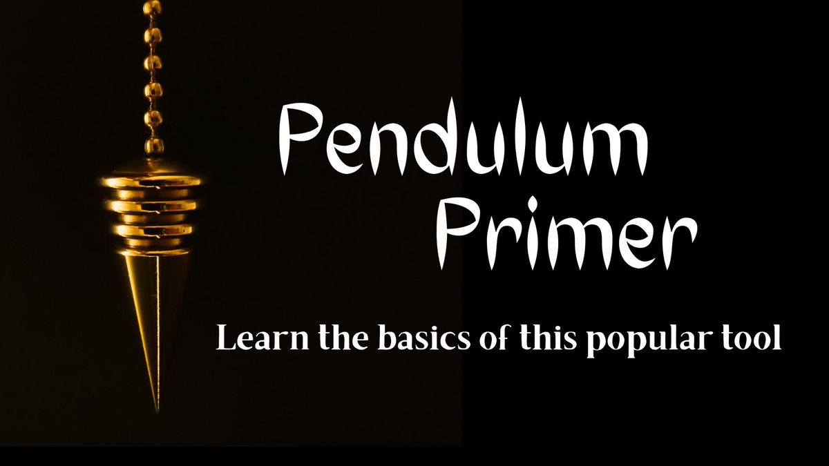 Pendulum Primer