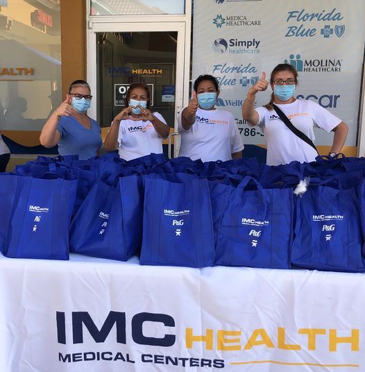 Care Package Distribution at IMC Health Hialeah Center