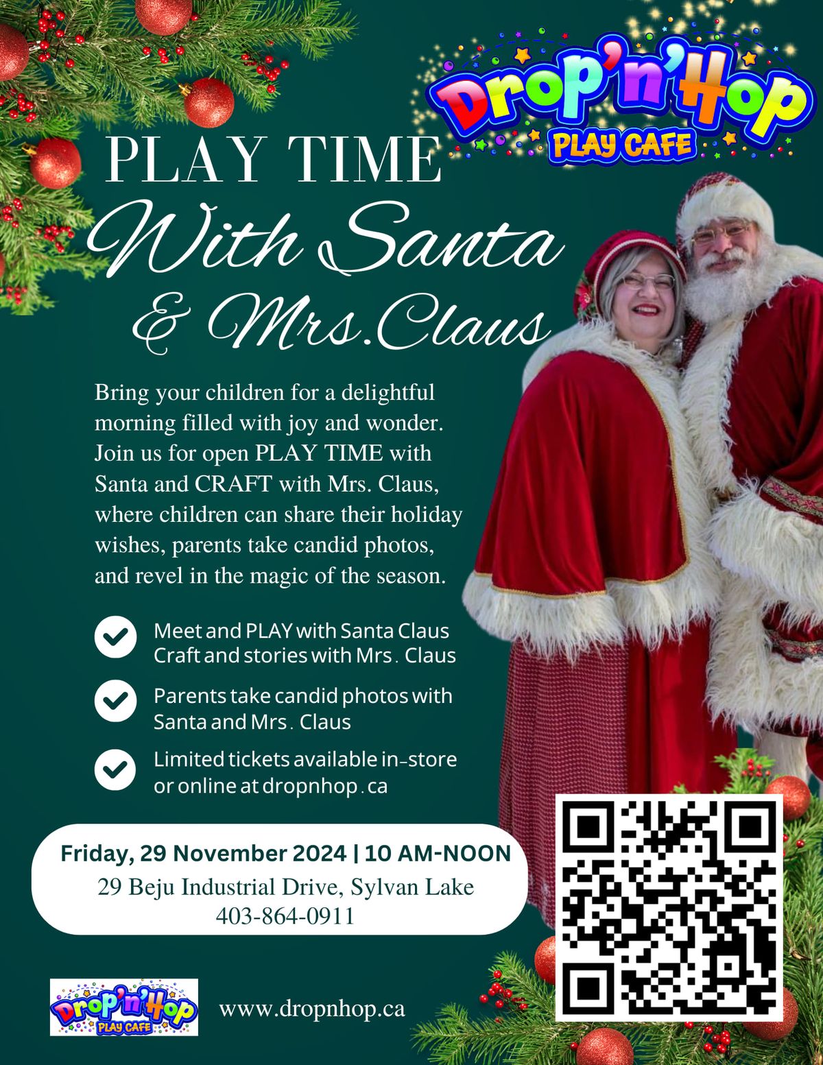 Play With Santa All Ages Welcome