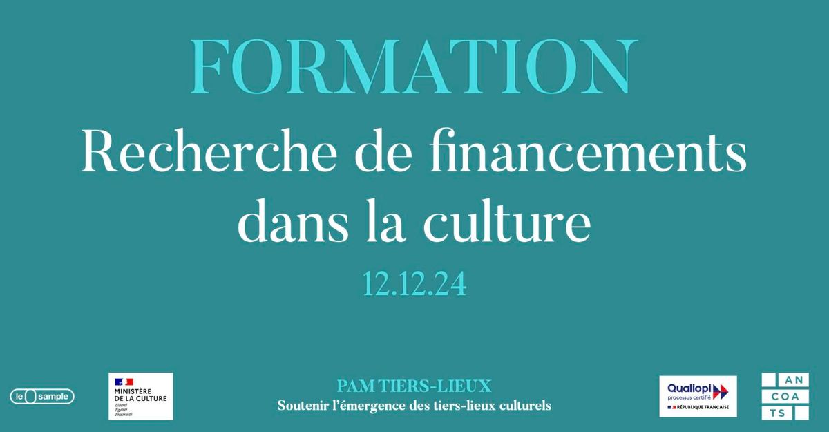 Formation_Recherche de financements dans la culture