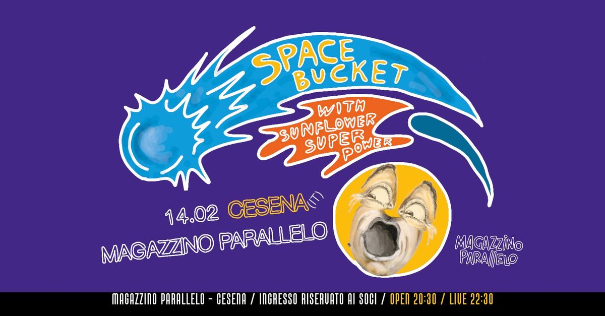 SPACE BUCKET live \/ Dance Punk Electro Luv \/\/ Magazzino Parallelo