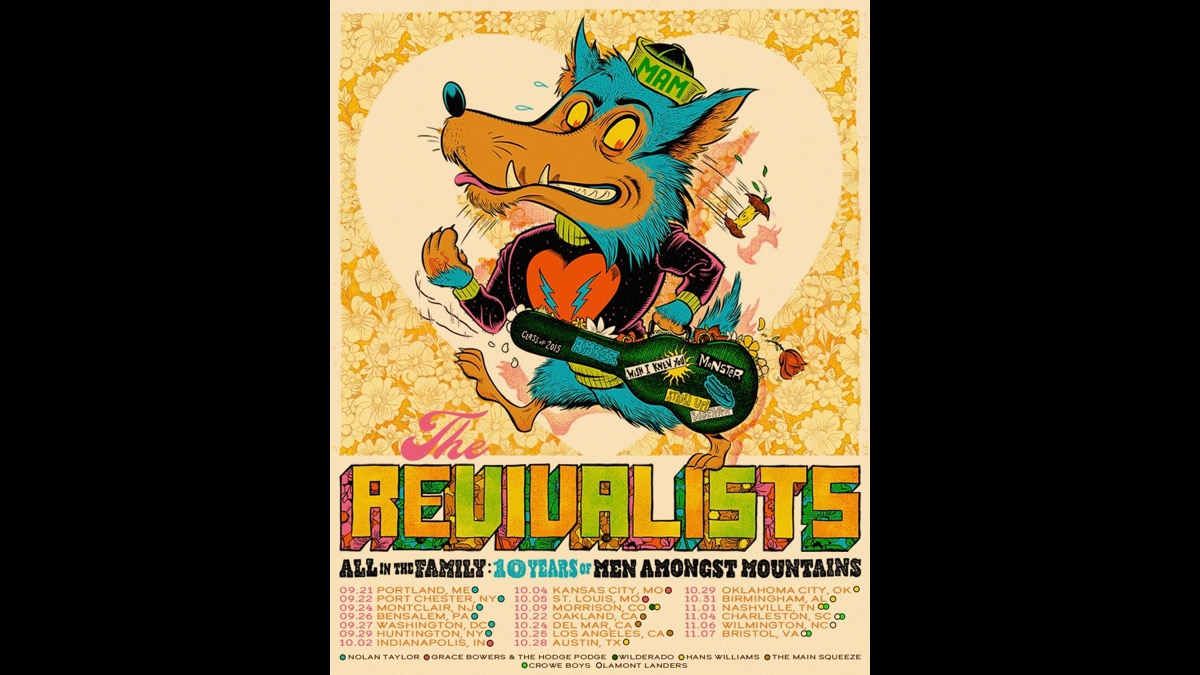 Parking - The Revivalists with The Main Squeeze
