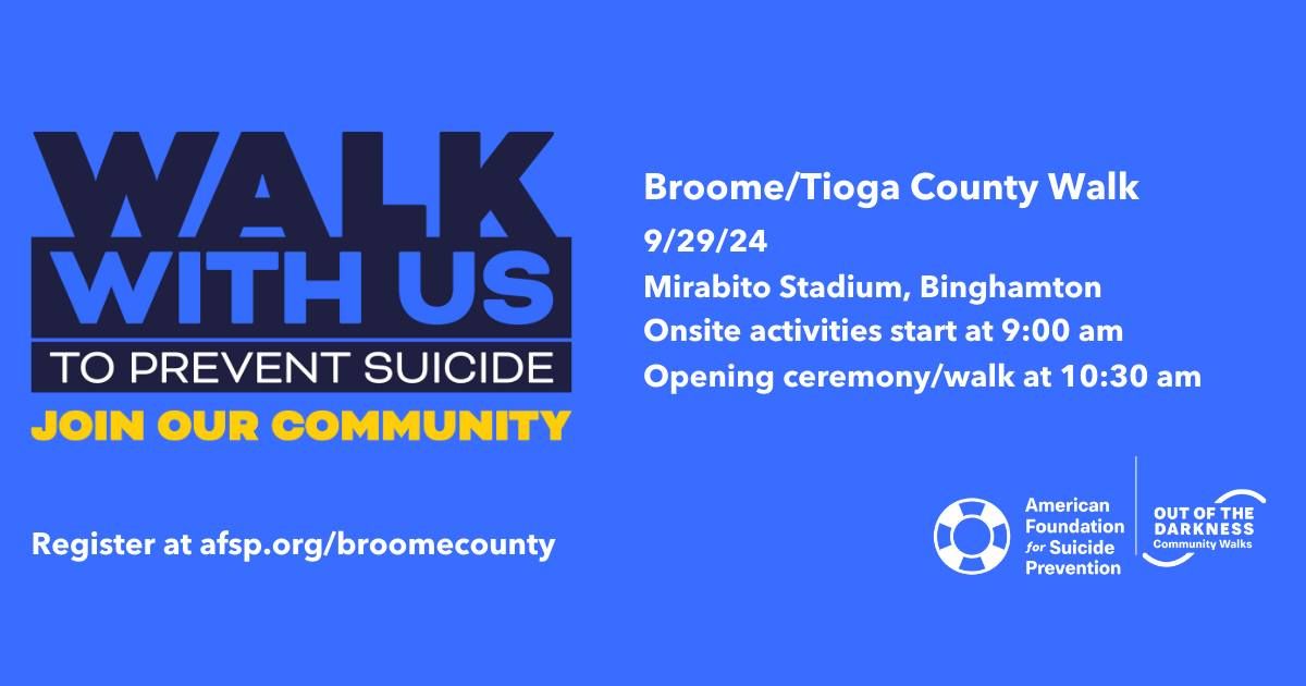 Broome\/Tioga Out of the Darkness Walk