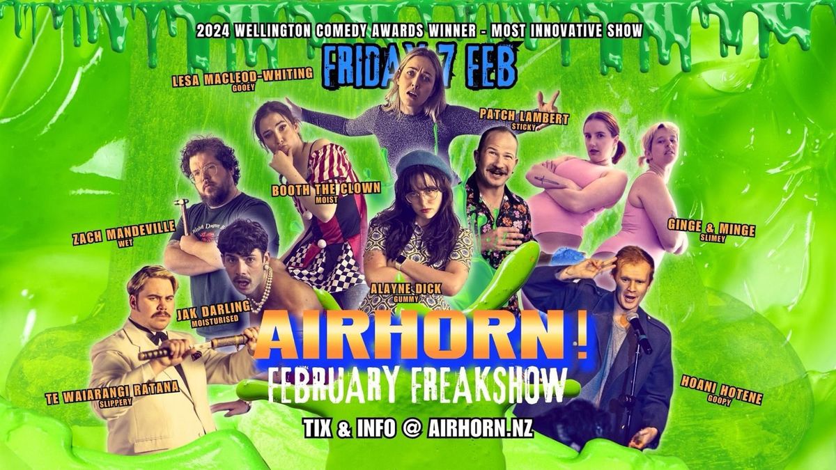 Airhorn! Comedic Carnage - in Newtown!