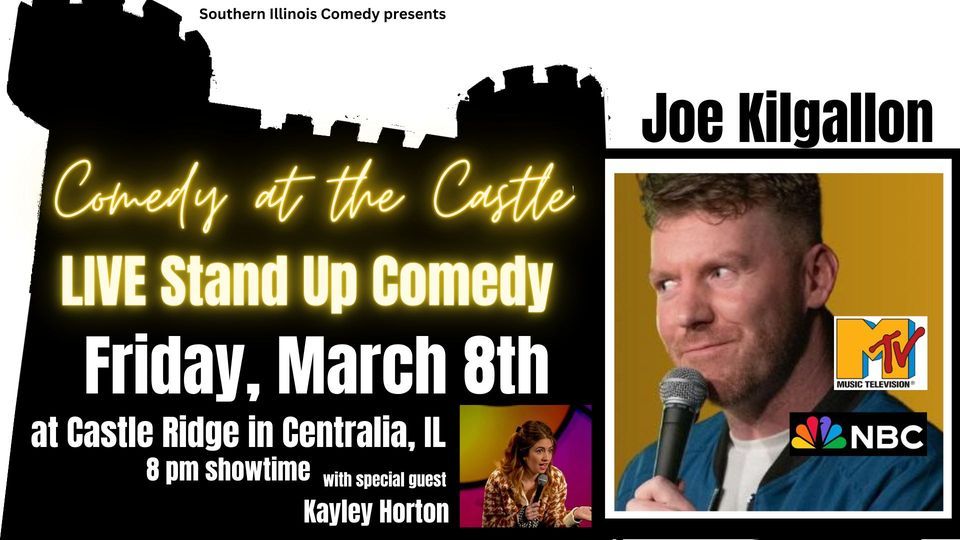 Comedy at the Castle! LIVE Stand Up Comedy in Centralia, IL at Castle Ridge