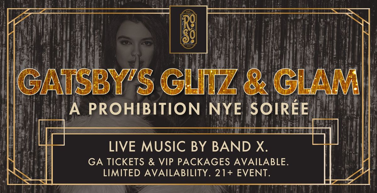 GATSBY'S GLITZ & GLAM: A NYE SOIR\u00c9E