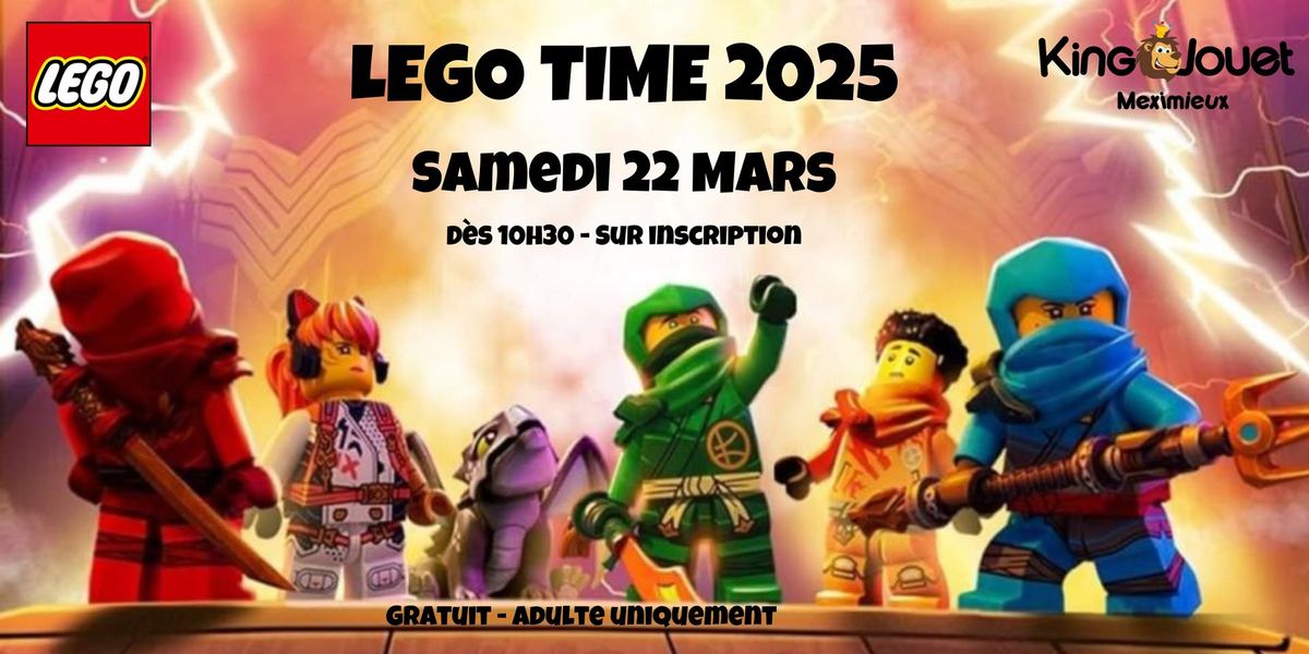 \ud83e\uddf1 LEGO TIME 2025\ud83e\uddf1