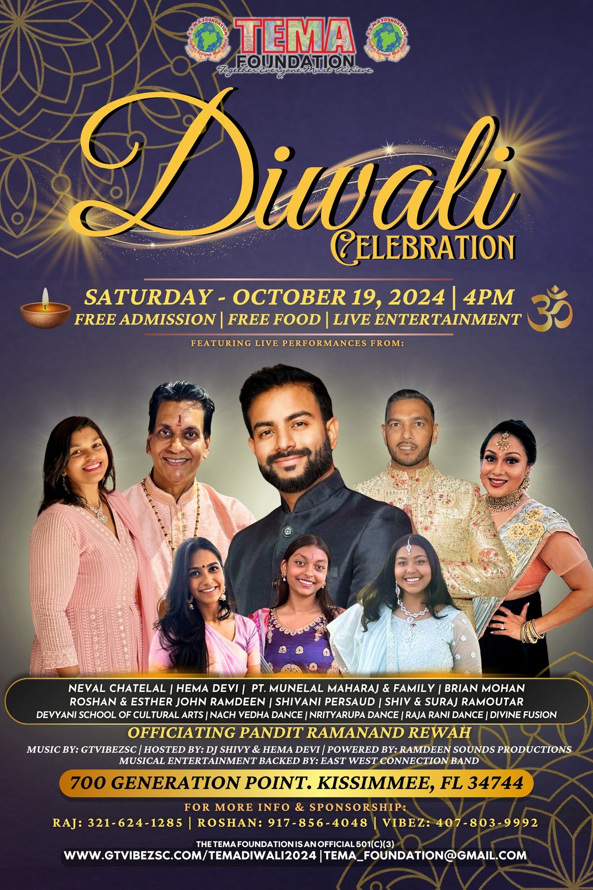 TEMA Foundation's 18th Annual Diwali Celebration