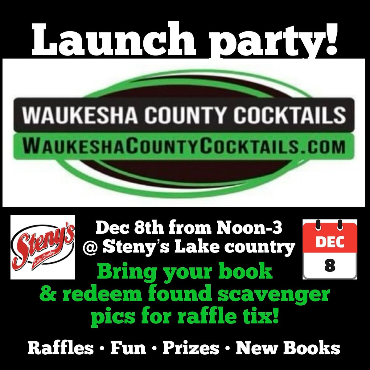 Waukesha County cocktails launch party