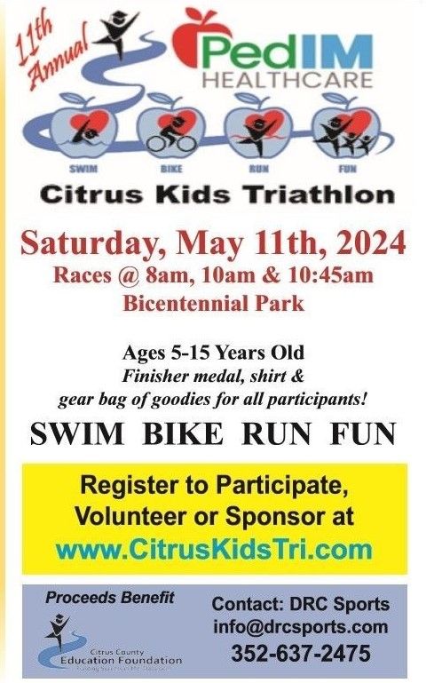 2025 Citrus Kids Triathlon