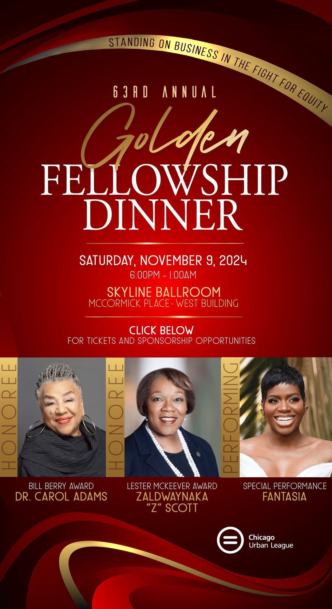 63rd Annual Golden Fellowship Dinner