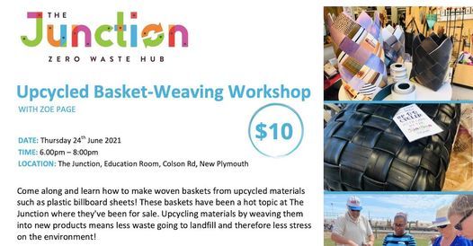 Upcycled Basket-Weaving Workshop
