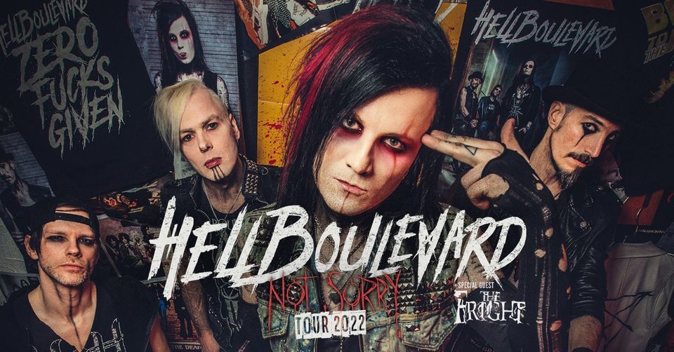 Hell Boulevard Not Sorry Tour 2022 Backstage M\u00fcnchen (Nachholshow)