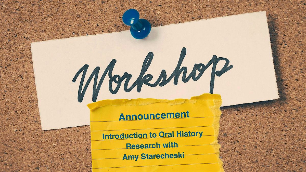 Introduction to Oral History for Research