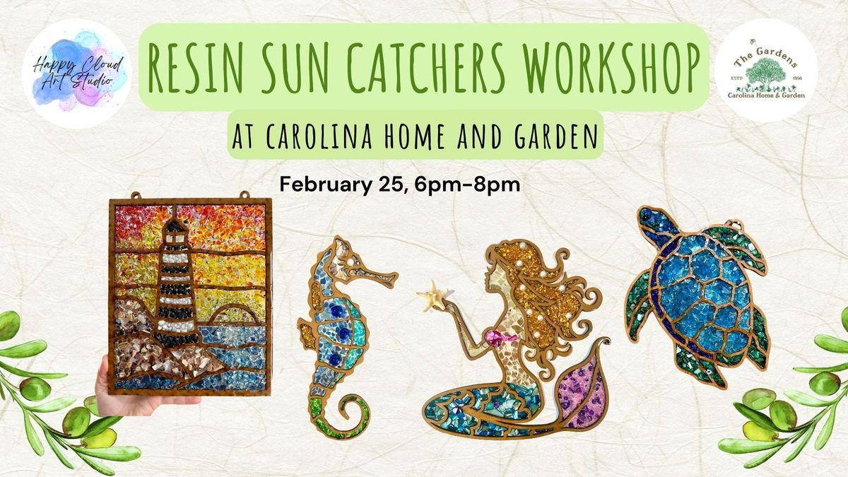 RESIN WORKSHOP at Carolina Home and Garden 