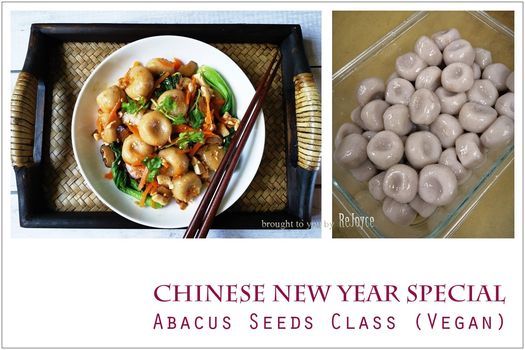 Chinese New Year Special- Abacus Seeds (Vegan)