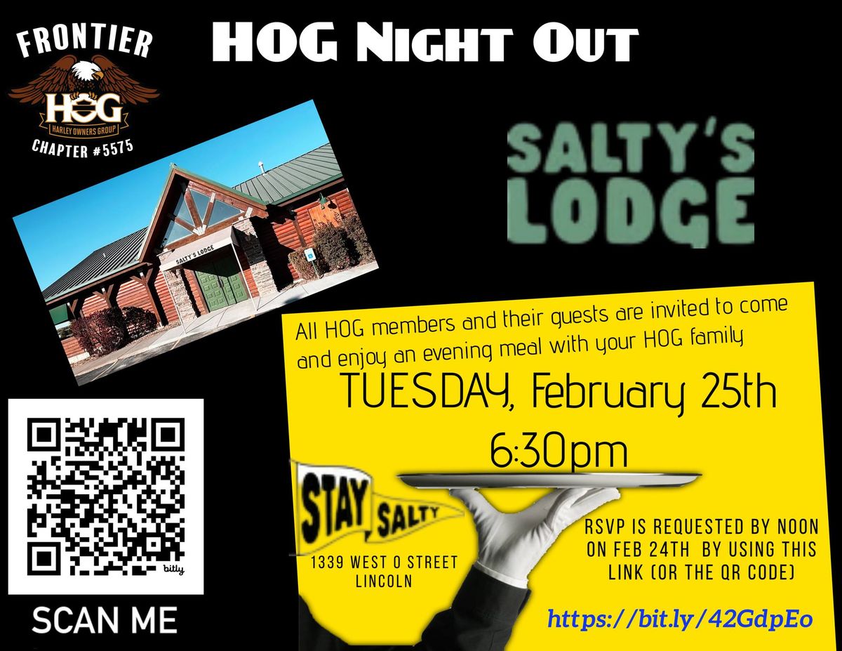 HOG Night Out - Salty's lodge