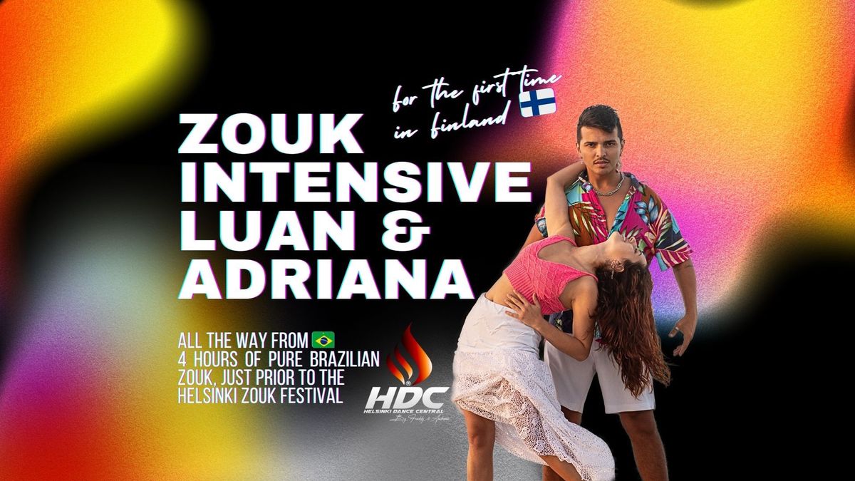 Brazilian Zouk Intensive with Luan & Andriana